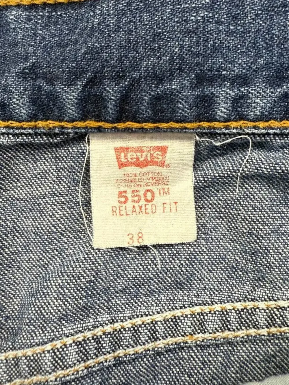 90s Vintage Levi's Red Tab Relaxed Fit Denim Short